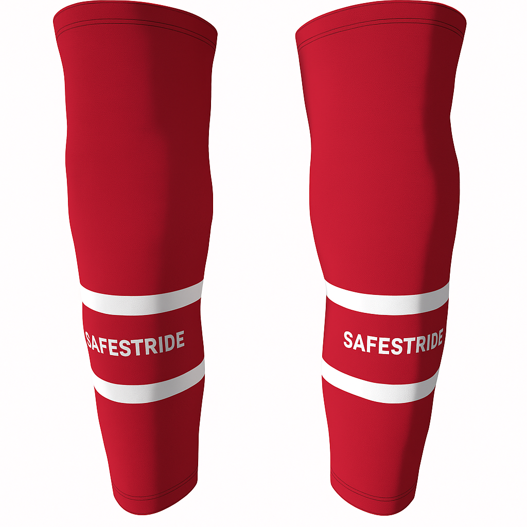 Safe Stride Over The Shin Pad Cut Resistant Sock
