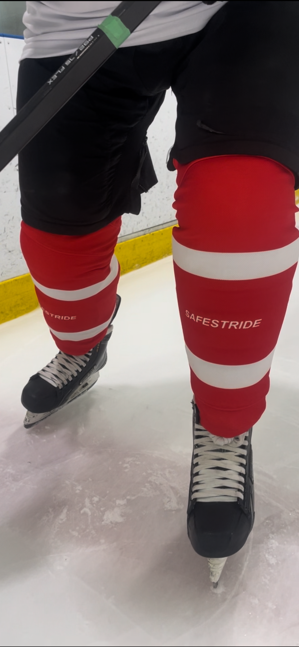 Safe Stride Over The Shin Pad Cut Resistant Sock